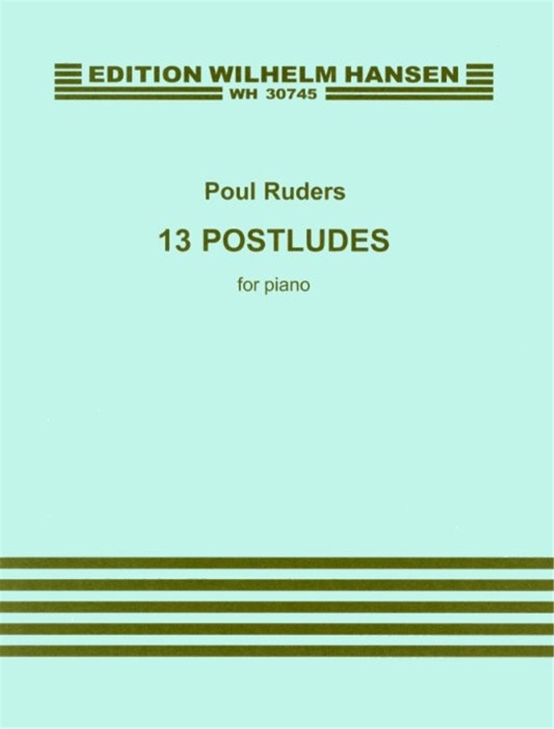 13 Postludes For Piano